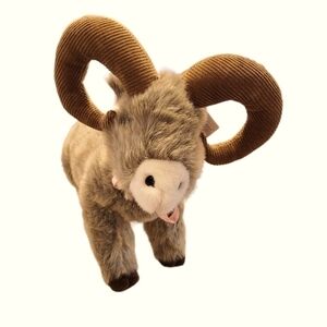 Vintage Big Horn Sheep Rocky Mountain National Park Stuffy, Plushie